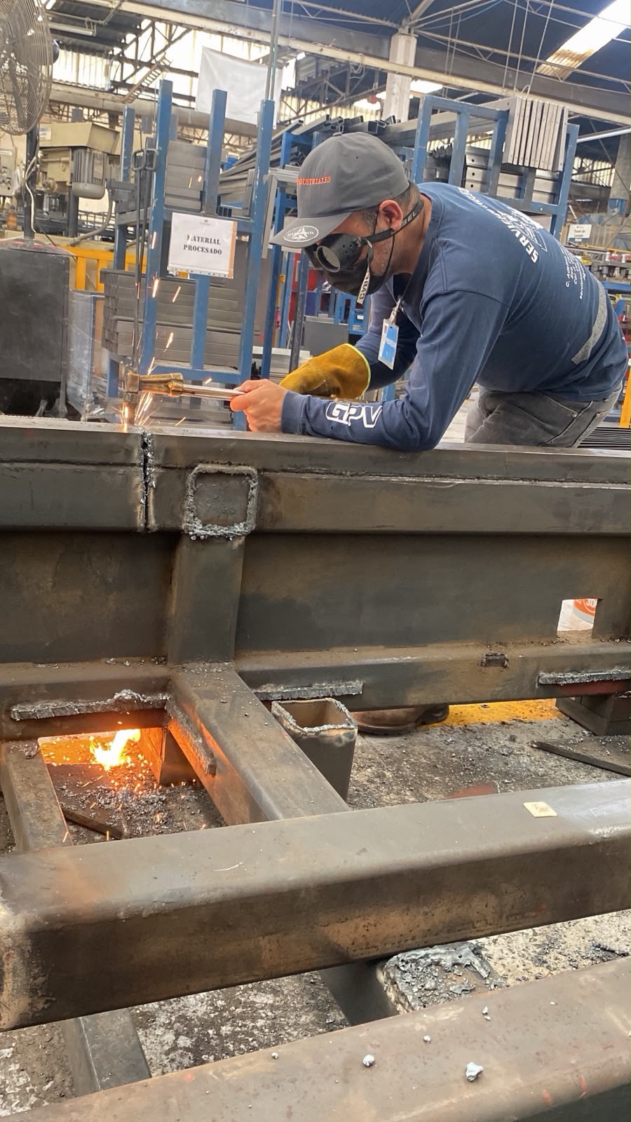 Mantenimiento industrial hecho por GPV
